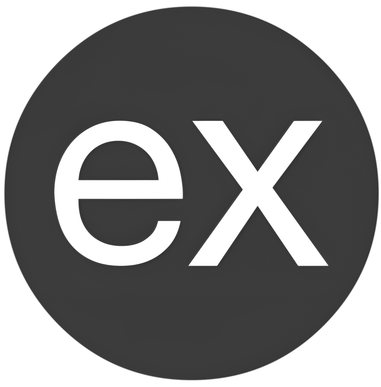 Express.js dark icon
